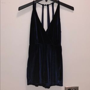 Urban Outfitters Velvet Jumpsuits
